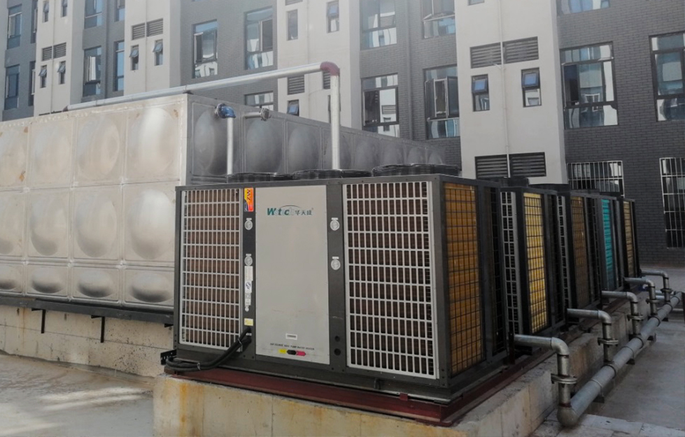 許昌職業教育園區600噸熱水項目