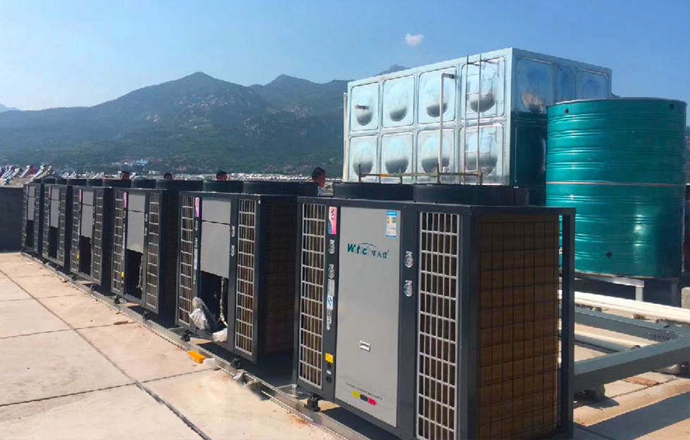 山東服裝職業學院334噸熱水項目