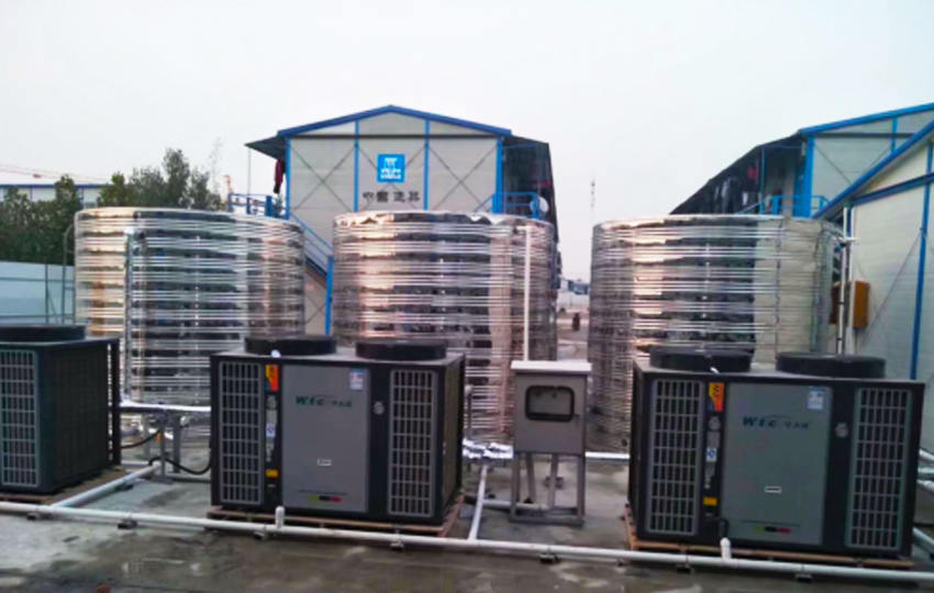 中建三局建筑工地河南省內(nèi)項(xiàng)目1000噸熱水項(xiàng)目