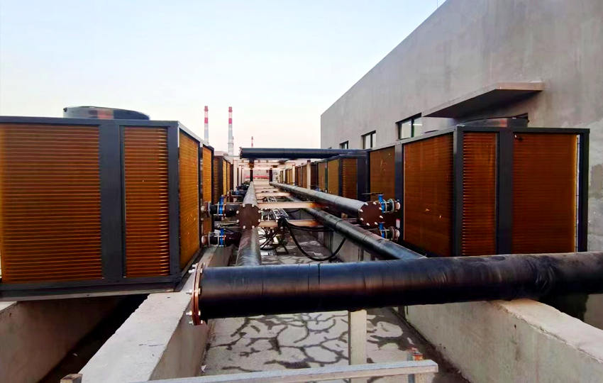 日照鋼鐵集團熱水項目32000㎡供暖