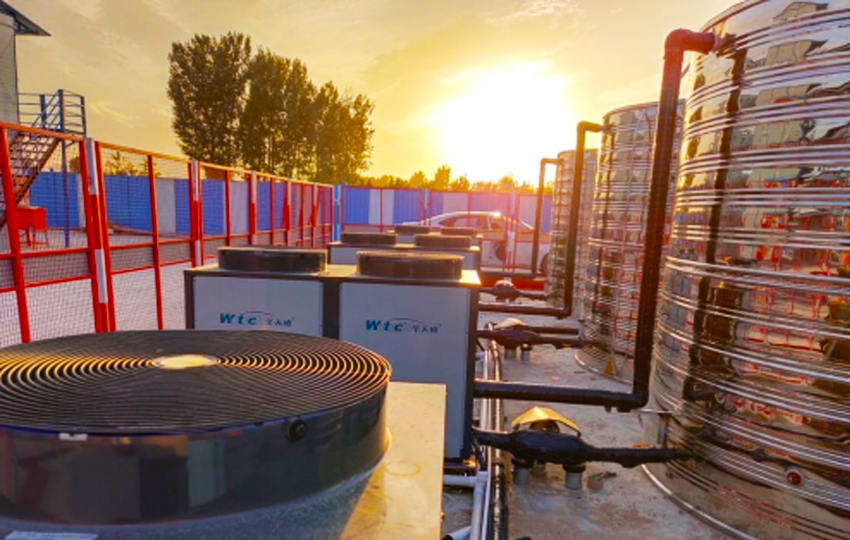 中建三局建筑工地河南省內(nèi)項(xiàng)目1000噸熱水項(xiàng)目