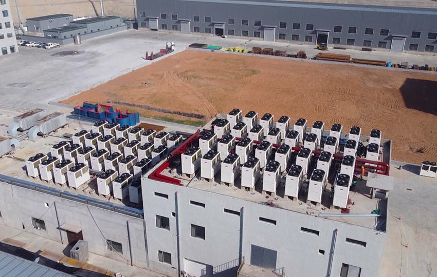 山西某煤業110000㎡供暖