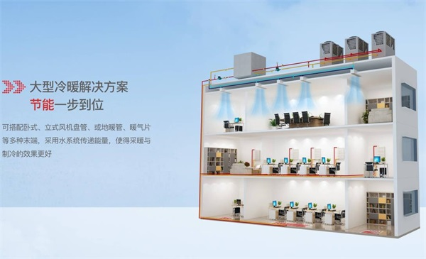 濟南小學專用的低溫空氣源采暖設備