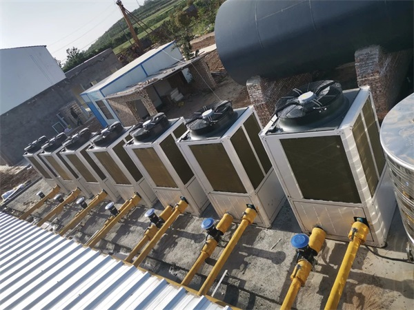 養殖場建設商用采暖工程用的空氣能熱泵