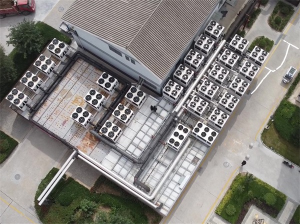 空氣能采暖工程在北方小區廣泛應用