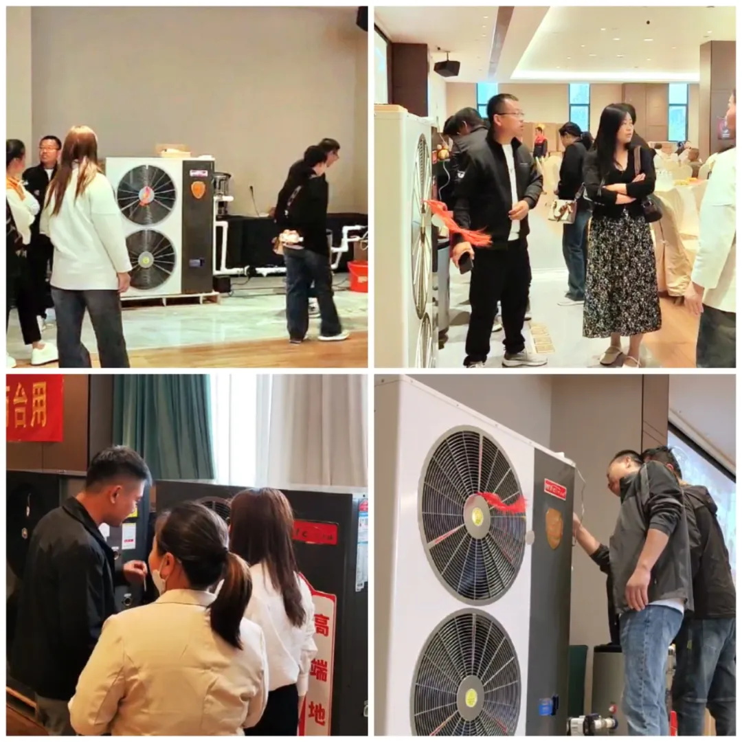 現(xiàn)場訂貨128臺(tái)|華天成邯鄲運(yùn)營中心“天源高端地暖機(jī)”推介會(huì)火爆簽約！