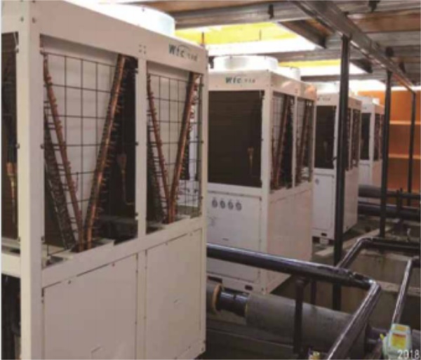 小區選擇空氣源供暖設備已成為主流