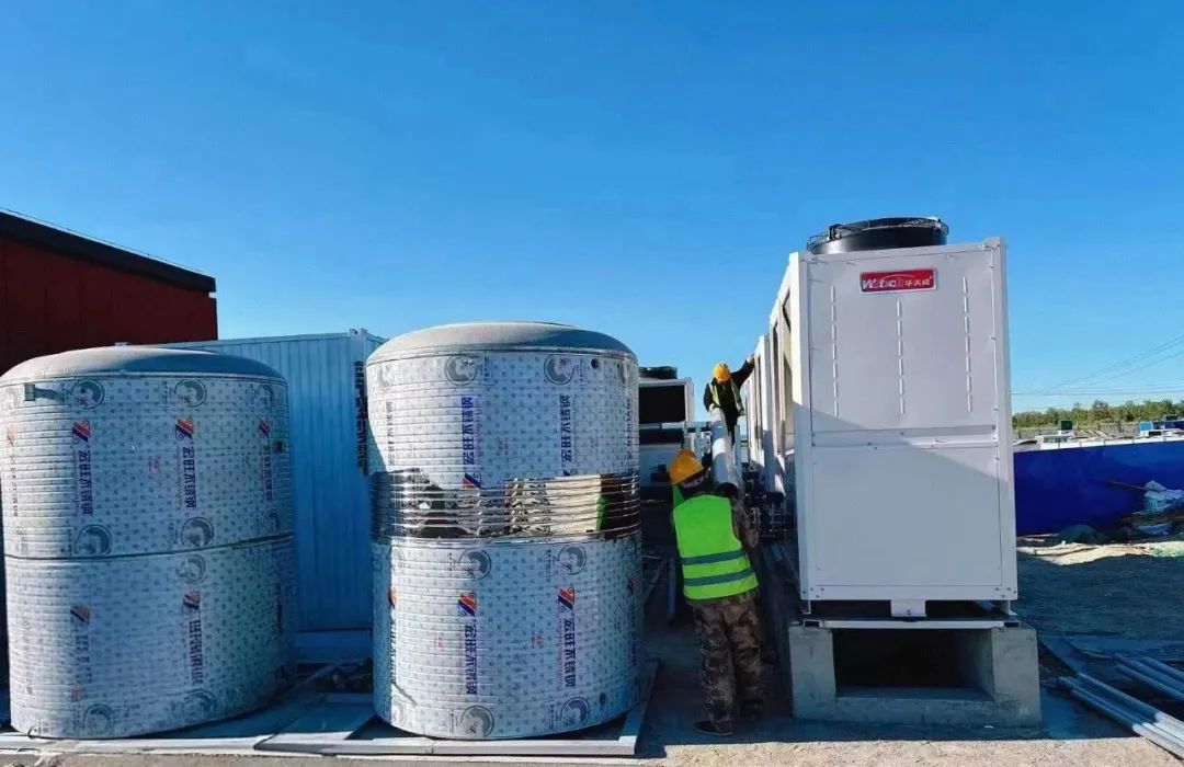 國慶佳節，華天成奮戰一線助力蒙牛集團供暖和熱水項目節能減碳！