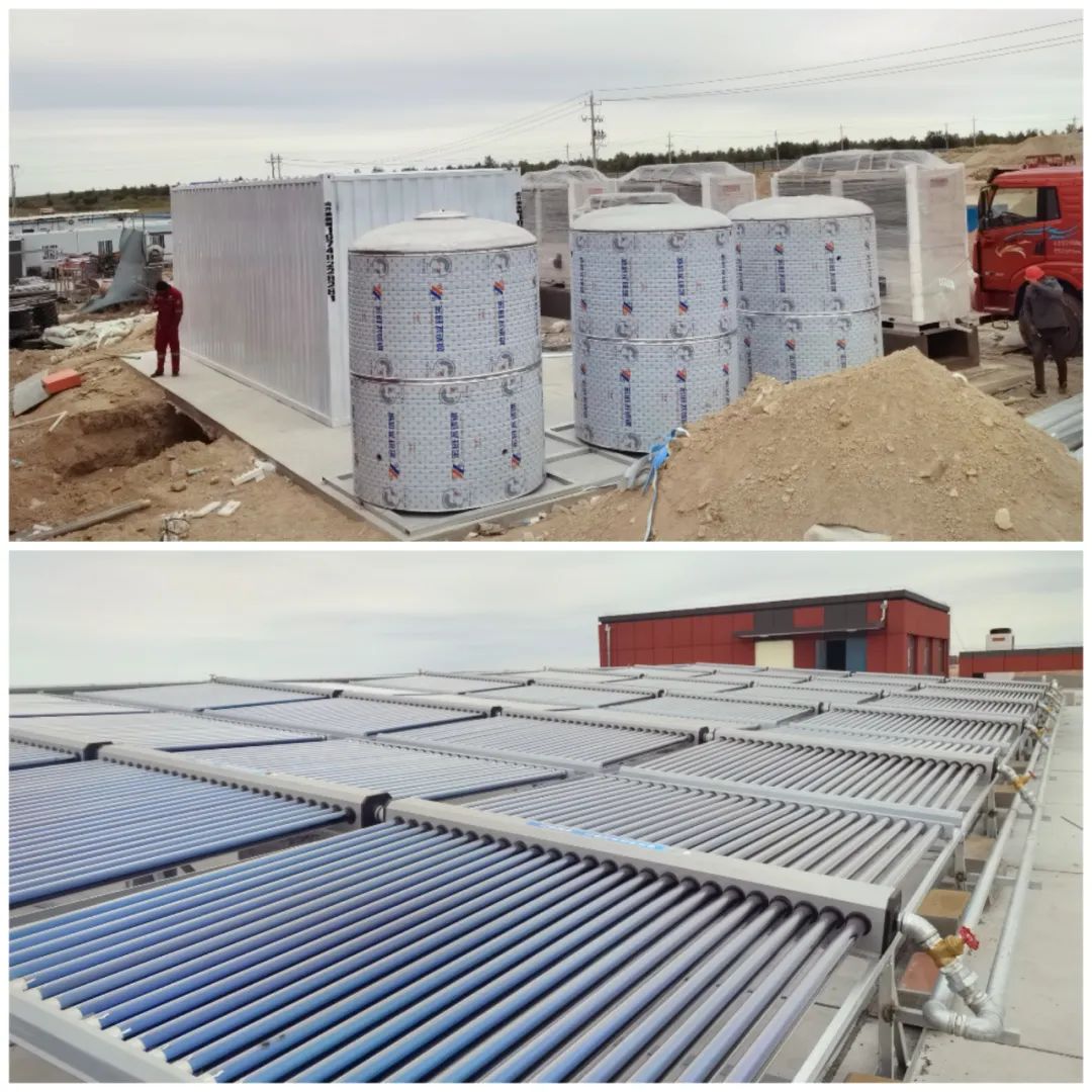 國慶佳節，華天成奮戰一線助力蒙牛集團供暖和熱水項目節能減碳！