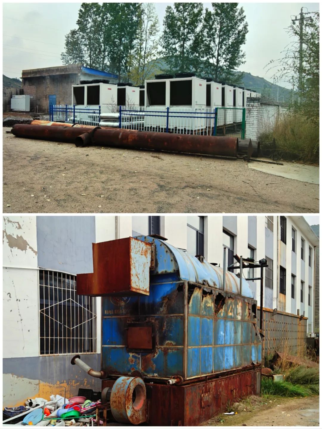 穩定運行兩年|華天成助力山西寧武學校溫暖過冬！