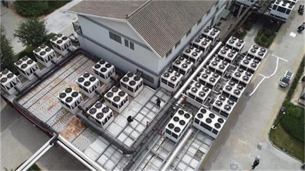 空氣能集中供暖系統讓小區冬日溫暖如春